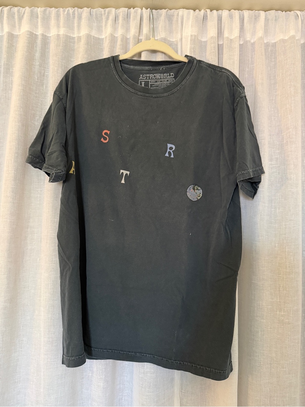 Astroworld Black Short Sleeve Graphic Tee